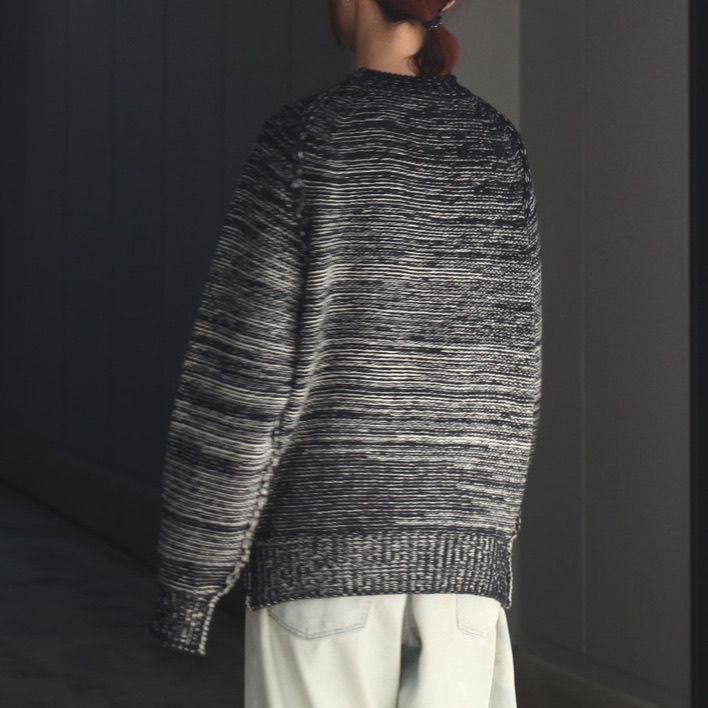 【残り一点】Gradation Crewneck Sweater