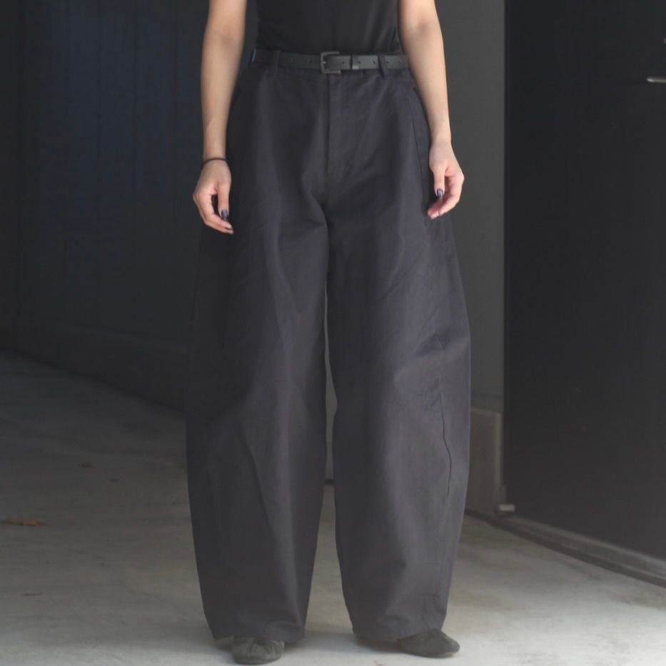 【残り一点】ダブルフェイスワイドパンツ