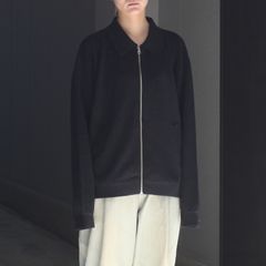 【残り一点】Co/Wo Moss Stitch Zip Blouson