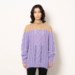 【残り一点】Mohair Cable Sweater