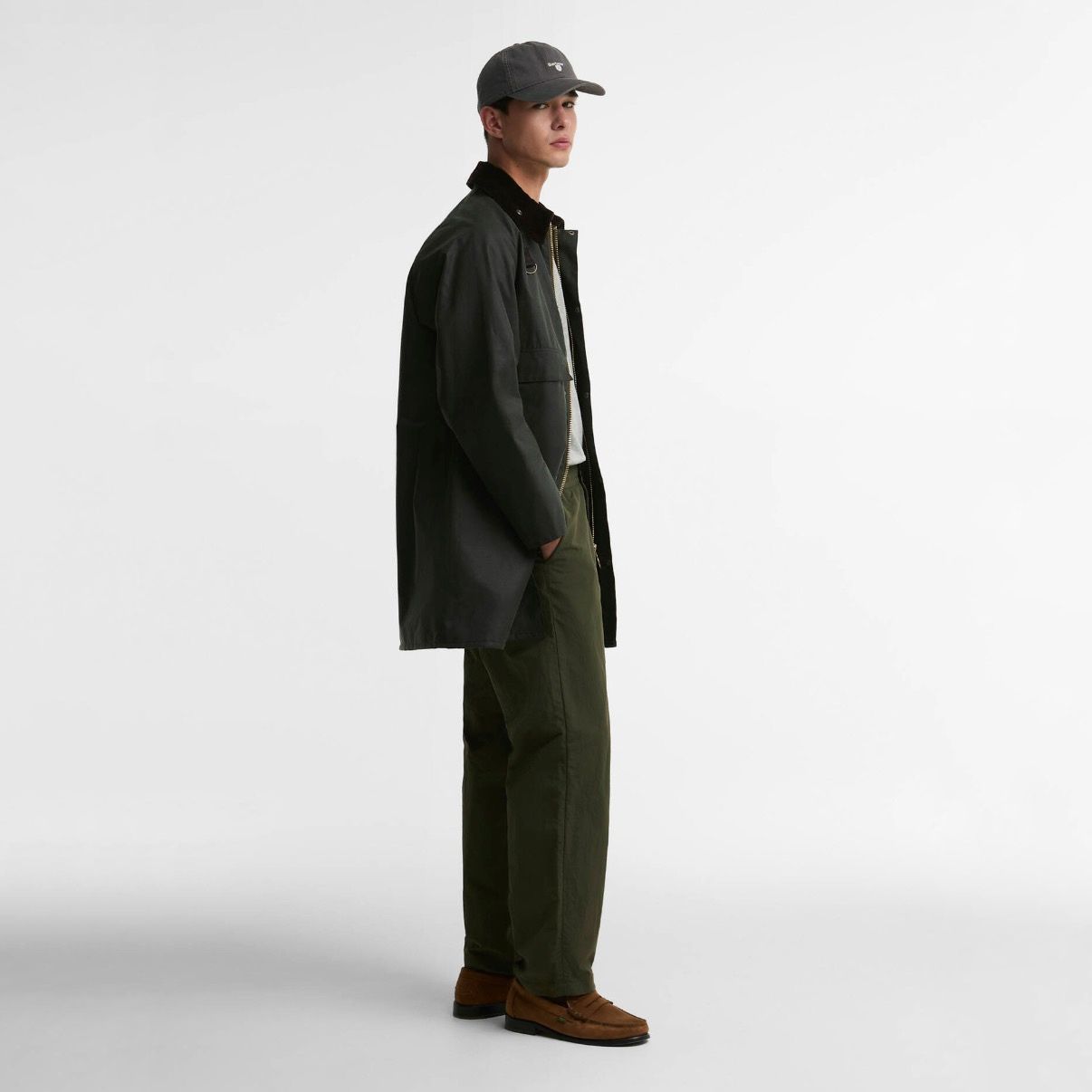 【残り一点】Long Spey Wax Jacket