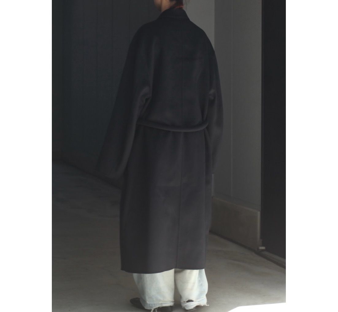 【残り一点】Wool/Cashmere Reversible Notch Lapel Coat