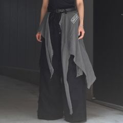 【残り一点】Twist Buggy Jean Boro Crust With Wrapped(NOIR)
