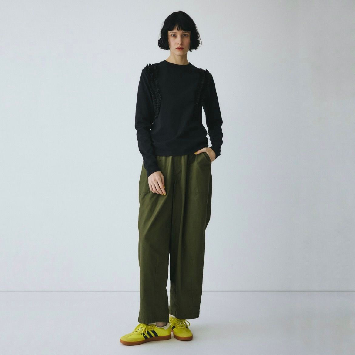 【残り一点】Wave Frill Cut Tops