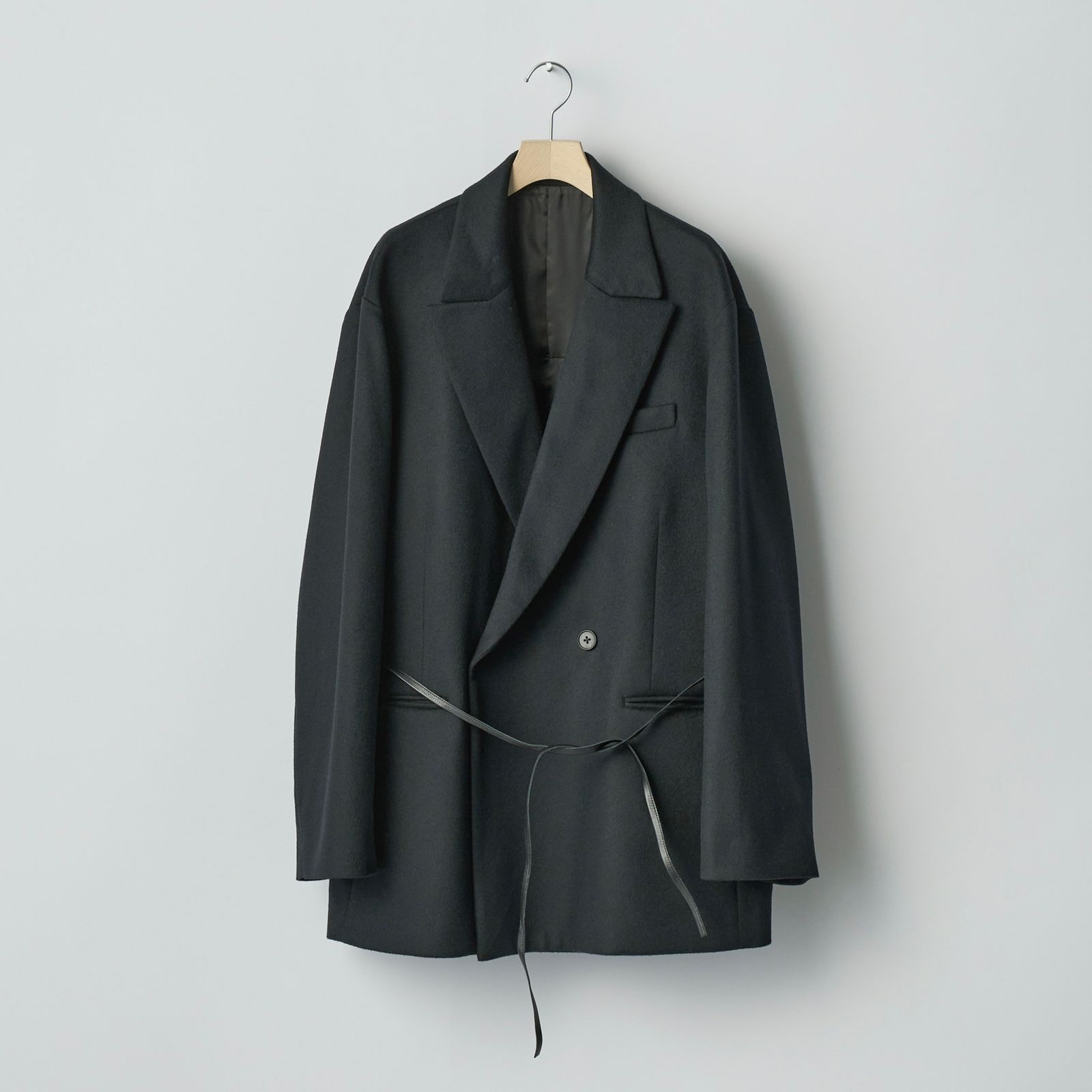 【残り一点】W/CA Beaver Back Slash Peak Lapel Jacket