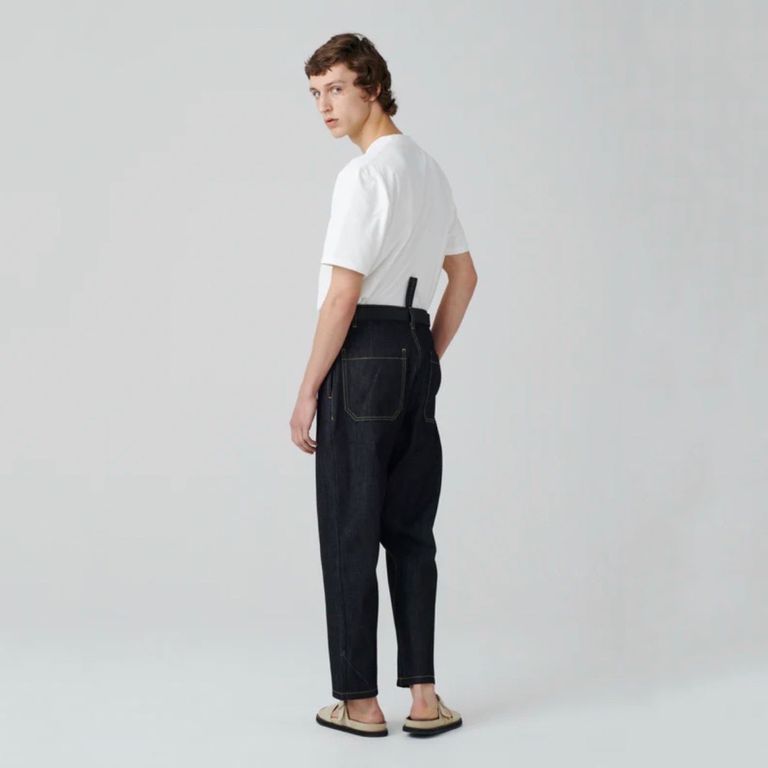 STUDIO NICHOLSON - 【残りわずか】Selvedge Denim Narrow Leg Pant 