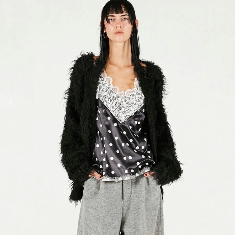 【残りわずか】Shaggy Knit Cardigan
