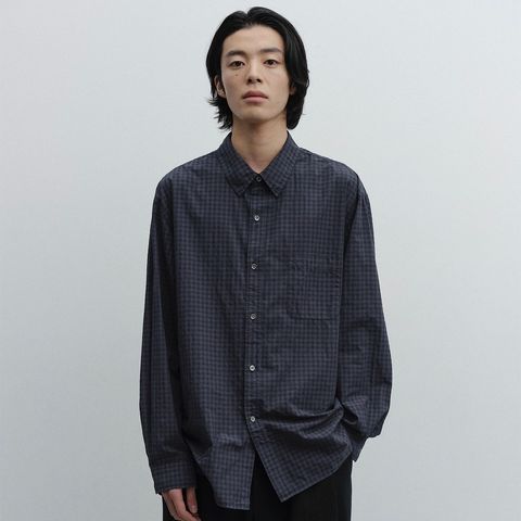 【残り一点】Bold Garment Gingham Check Shirt