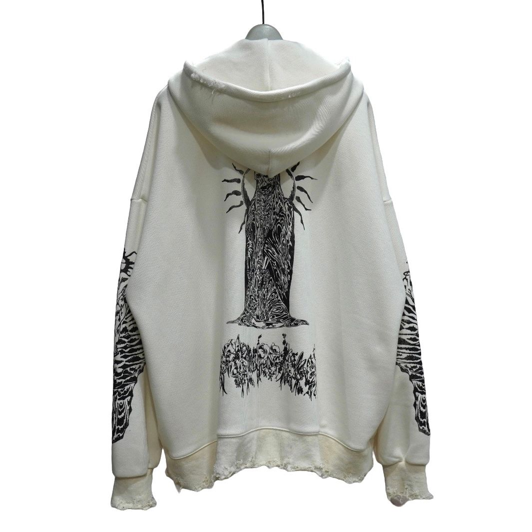 【残り一点】Chaos Print W-zip Parka