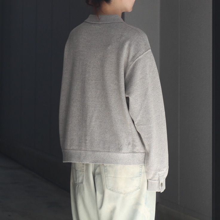 【残り一点】Co/Wo Moss Stitch Zip Blouson