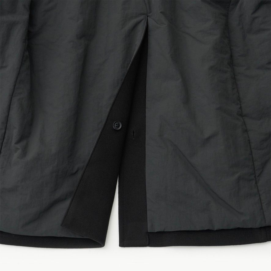ANOTHER OFFICE Voyager Balmacaan Coat 3紺 ANOTHER OFFICE Voyager Balmacaan Coat 3紺
