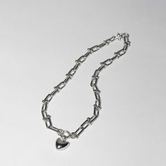 【再販売通知受付可能】Heart Charm Necklace