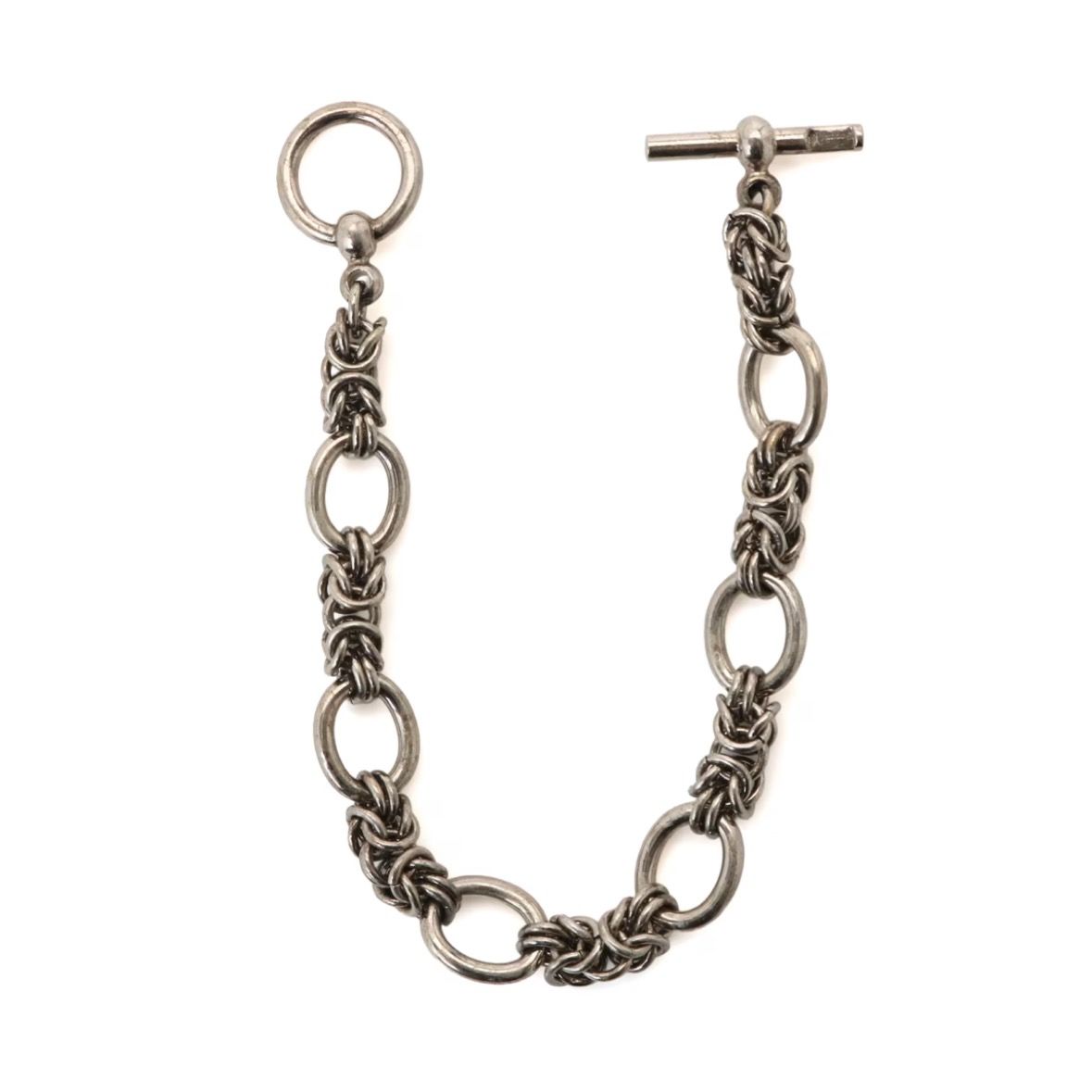 【残り一点】丸カン連結ブレスレット(SILVER)