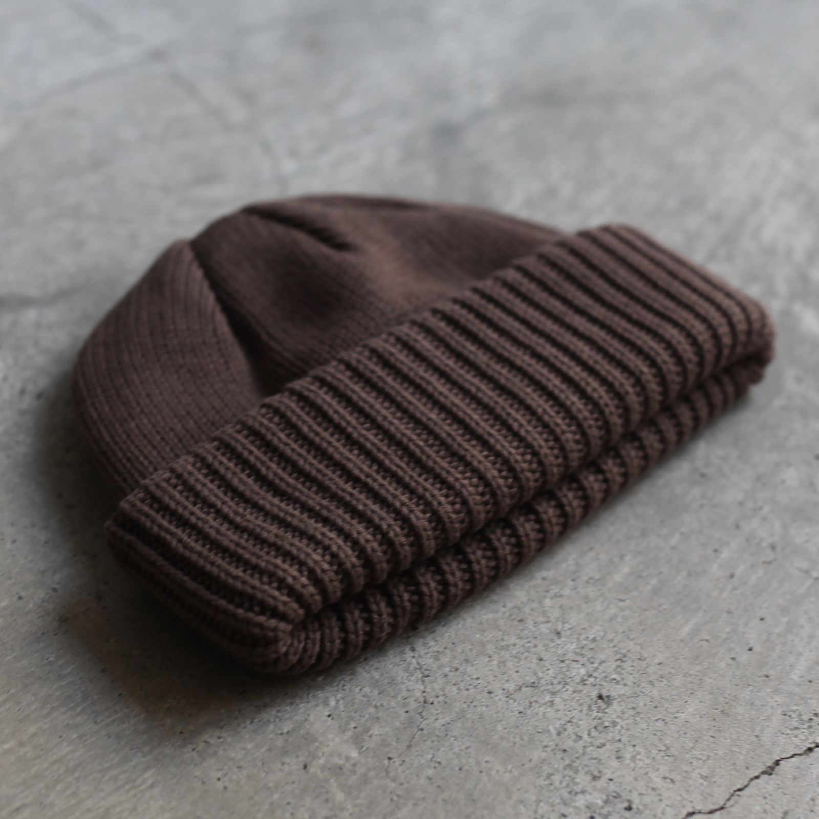 crepuscule - 【再販売通知受付可能】Knit Cap(BROWN) | ACRMTSM