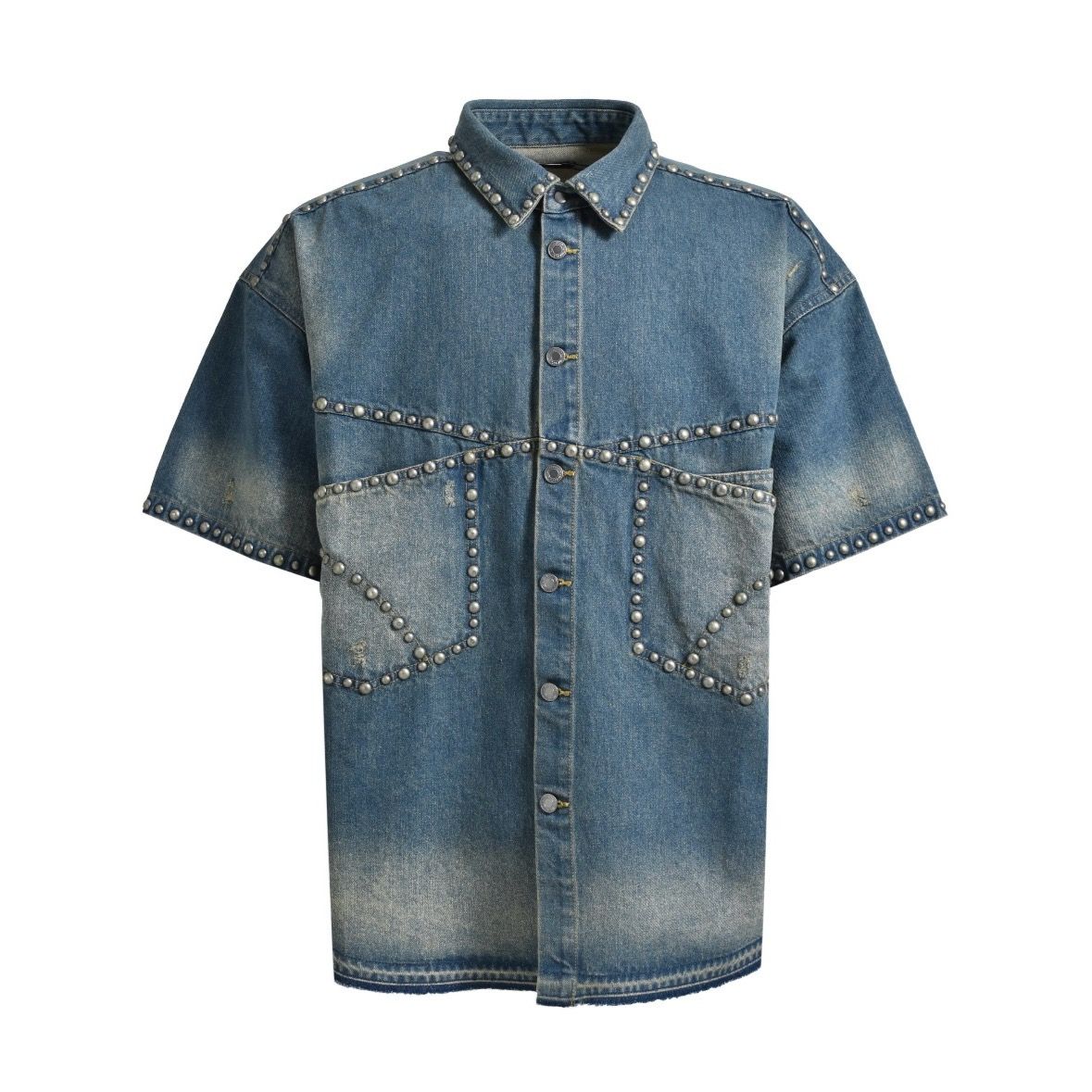 【残り一点】Suicide Studs Denim Shirt