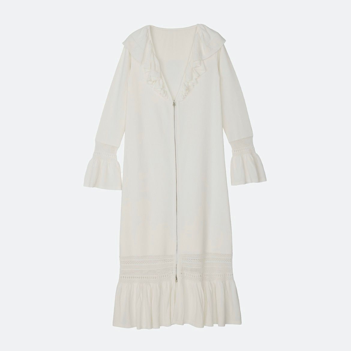 【残り一点】2way Frill Knit Long Dress