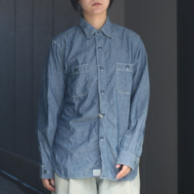 【残りわずか】Chambray Work Shirt