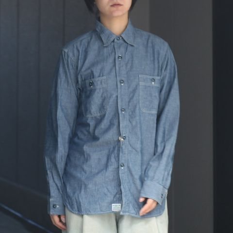 【残りわずか】Chambray Work Shirt