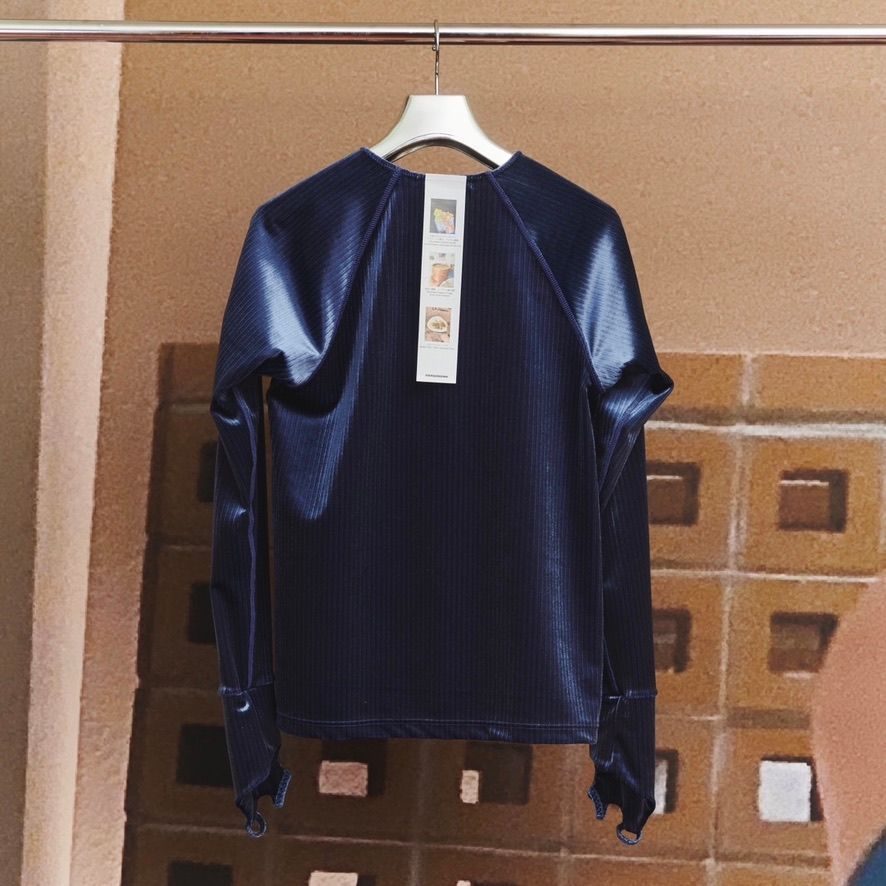 【残り一点】Flex Velvet Cuff-Glove Long Tee