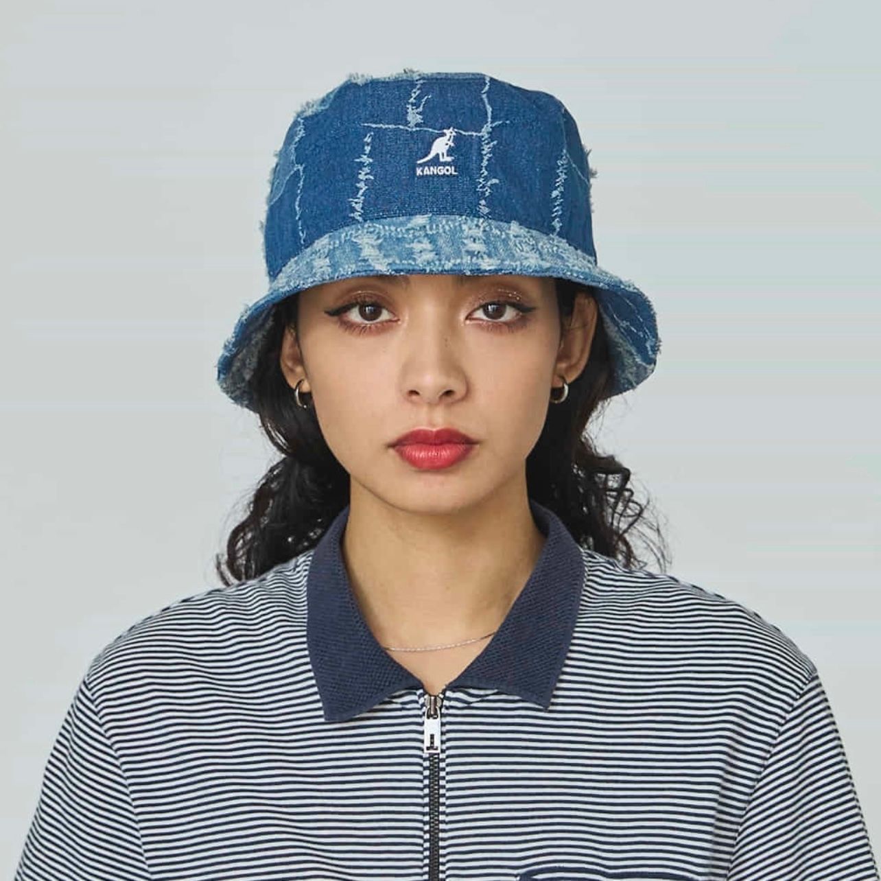【残り一点】Denim Mashup Bucket