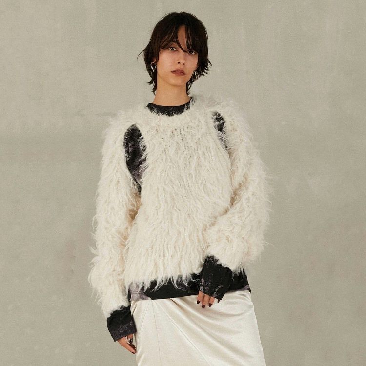 【残り一点】Shaggy Knit Pullover