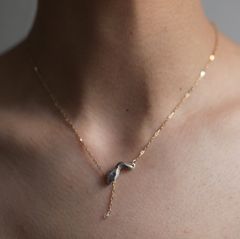 【お取り寄せ注文可能】蛇チェーンネックレス(SILVER)