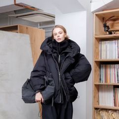【残り一点】オーバーサイズダウンブルゾン(NYLON)