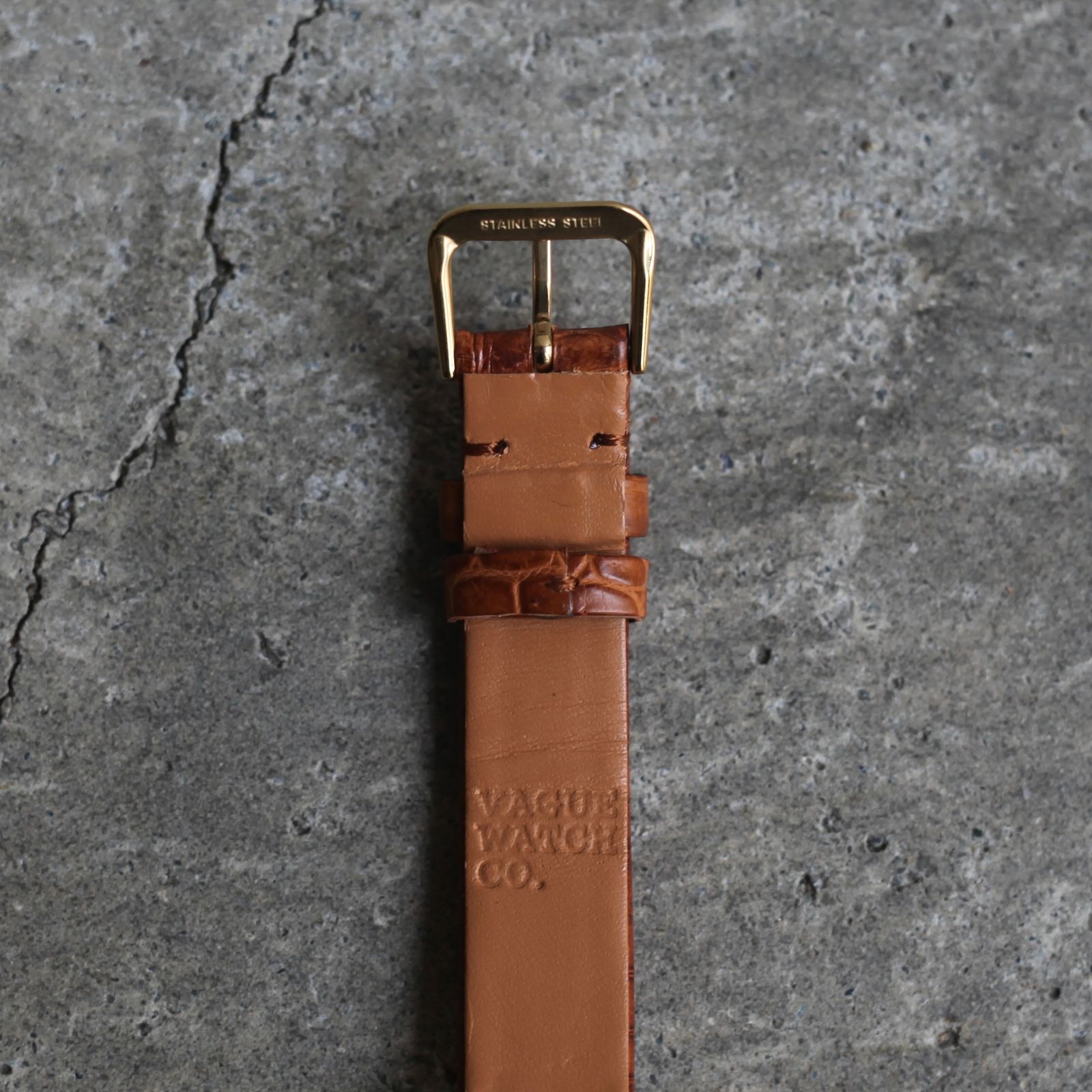 【残り一点】Coussin 12 Croco(WOMEN/GOLD×BROWN)