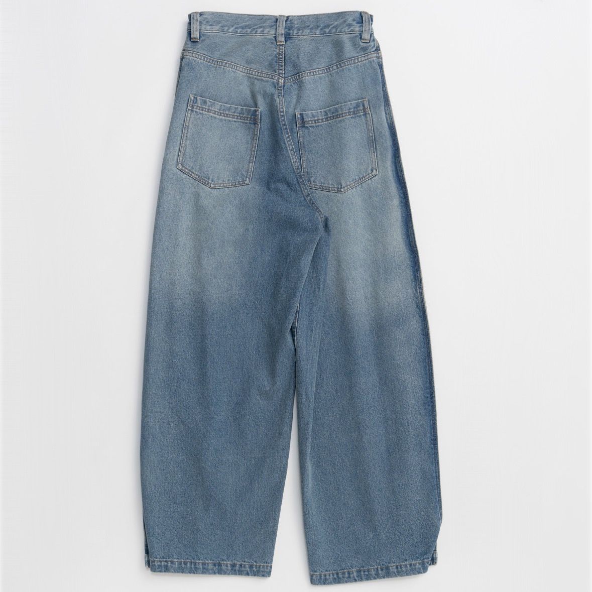 【残り一点】Side-Tuck Cocoon Denim Pants