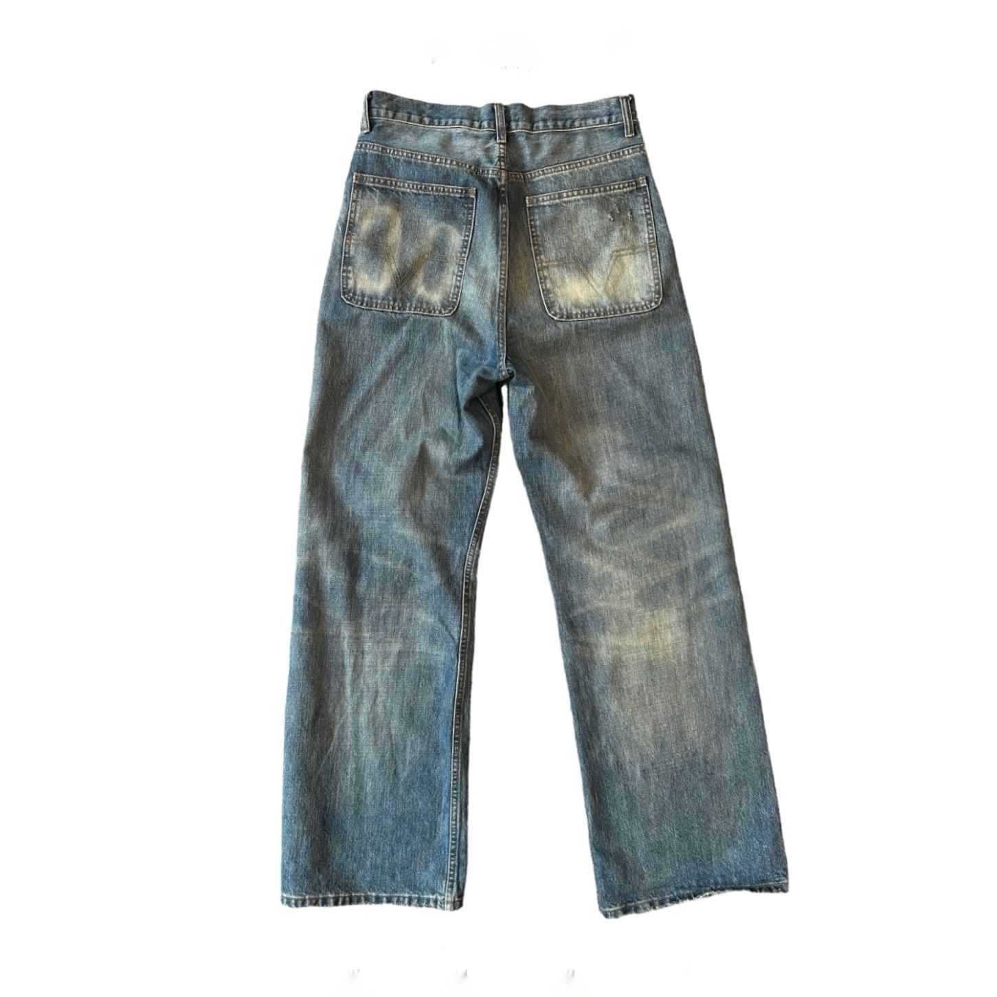 NO MAINTENANCE - 【残り一点】Dark Wash Japanese Baggy Denim | ACRMTSM ONLINE STORE