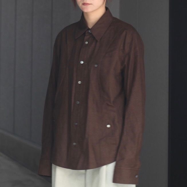 【残り一点】Plaid Long Sleeve Shirt
