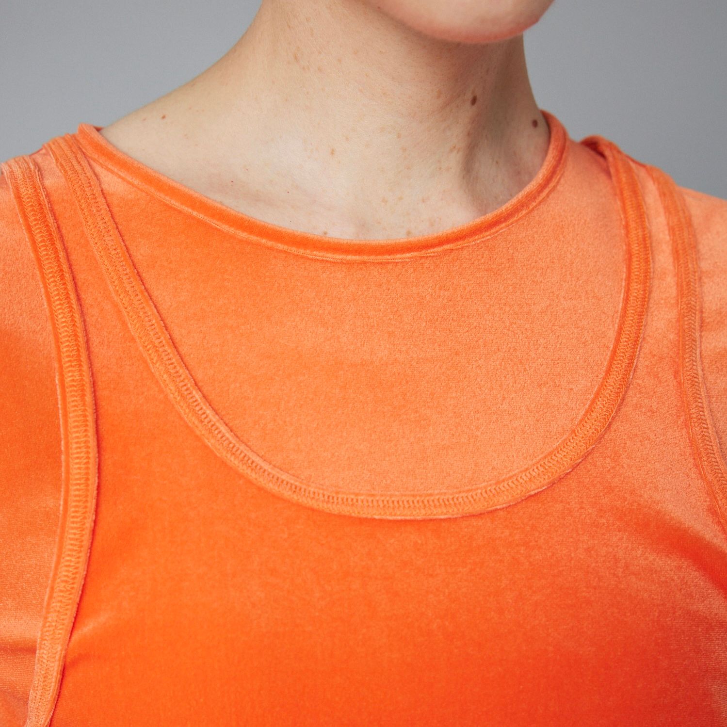 【残り一点】Velour Tank Top
