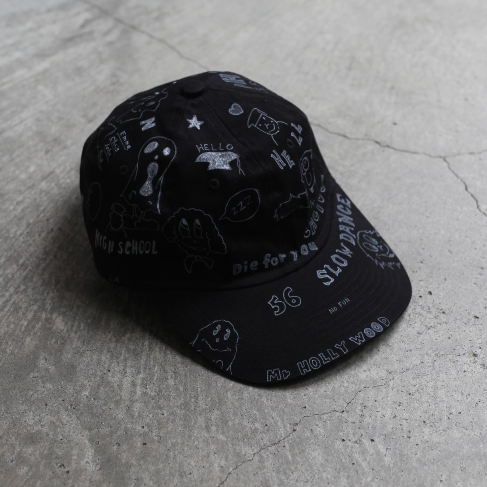 【残り一点】Hand Paint Crash Cap