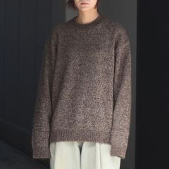 【残り一点】Wool Alpaca Mohair Crewneck Sweater