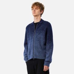 【残り一点】Mohair Double Zip Knit