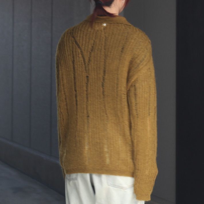 【残り一点】Silk Mohair Skipper Sweater