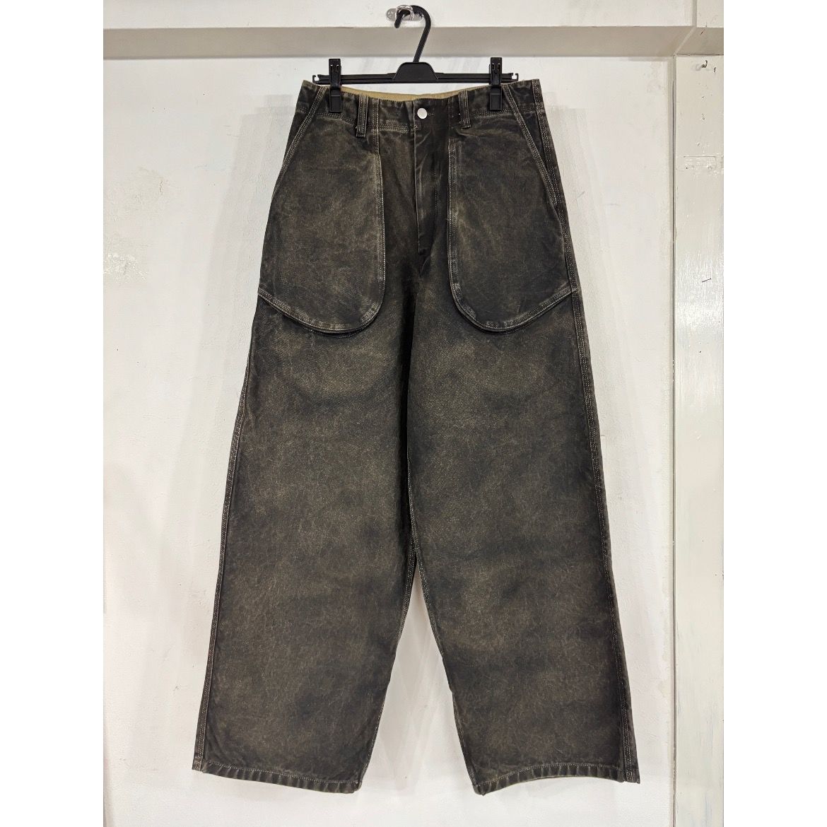 【残り一点】Black Stained Duck Pants