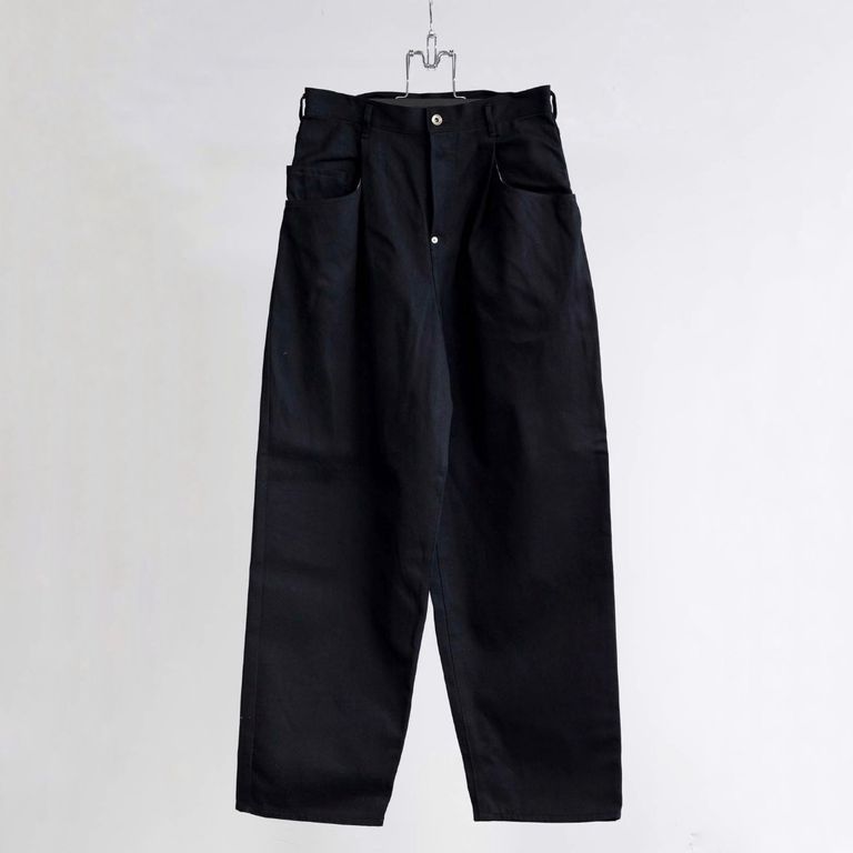 SOSHIOTSUKI - 【残りわずか】Drape Pocket Tucked Denim | ACRMTSM 