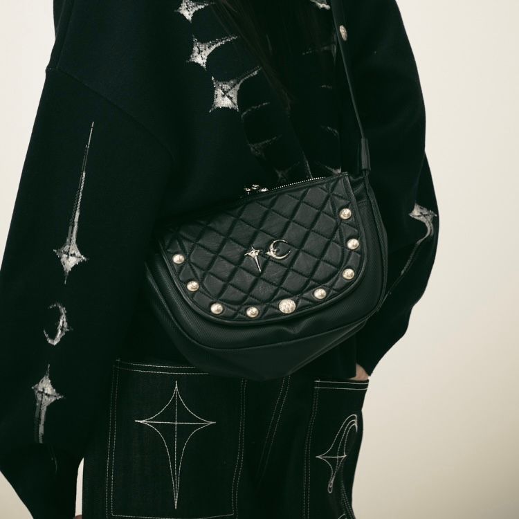 【残り一点】Chopper Quilted Mini Messenger Bag