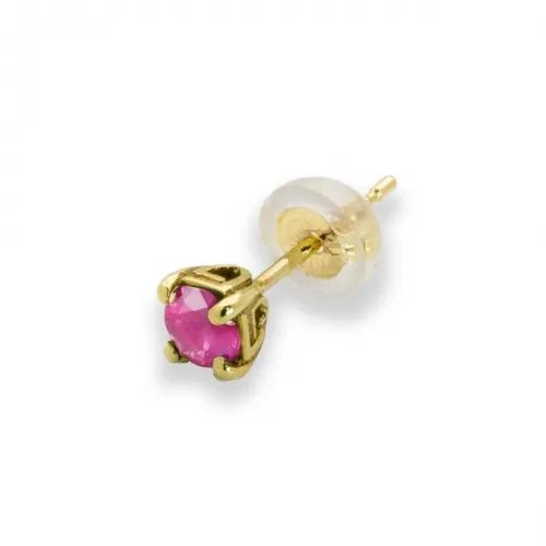 【お取り寄せ注文可能】G-Crown Pierce(K10 YELLOW GOLD×RED)