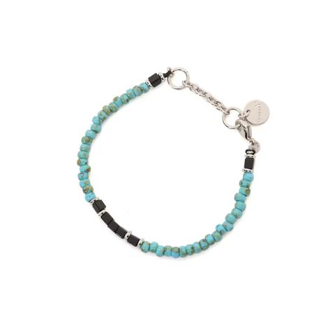 【残り一点】ビーズブレスレット_B(BLUE)