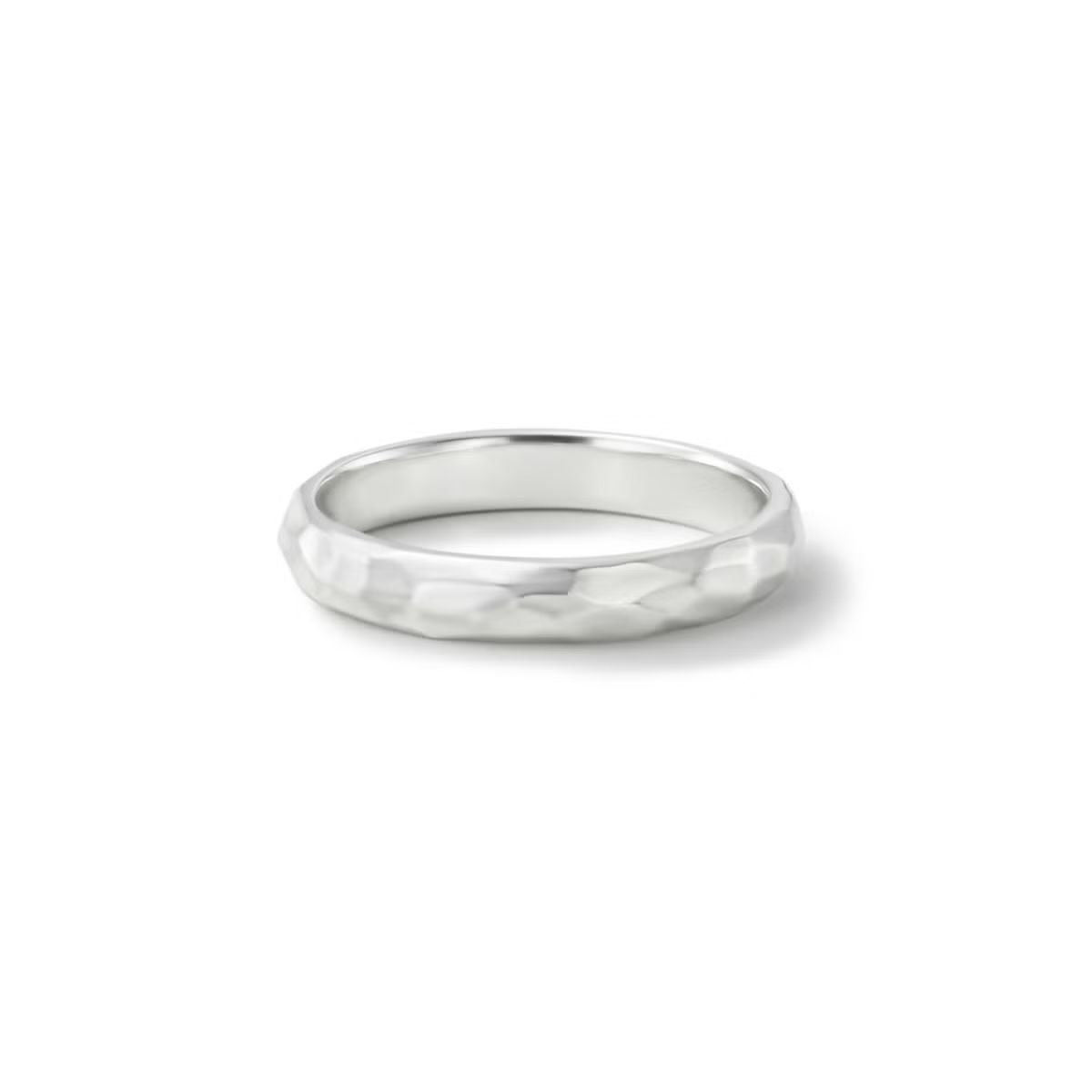 【お取り寄せ注文可能】Crack Round Ring(PLATINUM950)