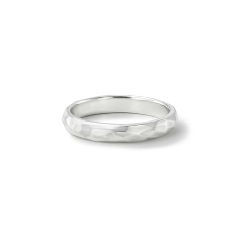 【お取り寄せ注文可能】Crack Round Ring(PLATINUM950)