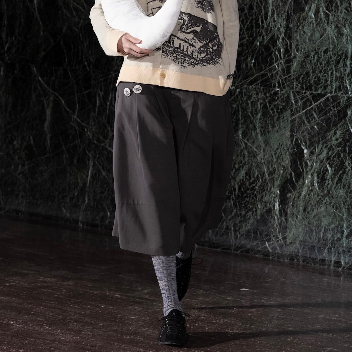 【残り一点】Baggy Shorts(LINEN DOUBLE WEAVE)