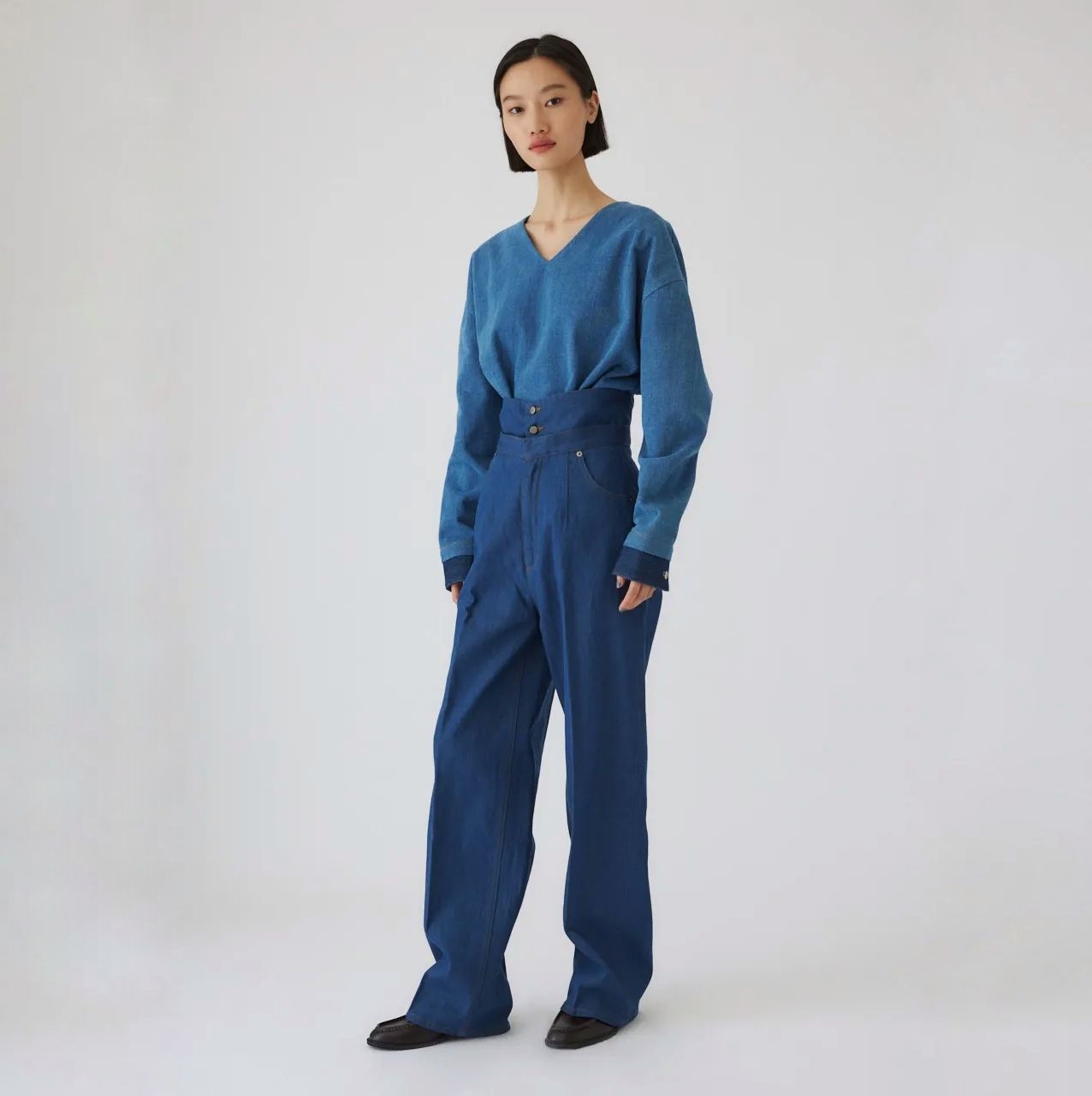 【残り一点】Corset Denim PT