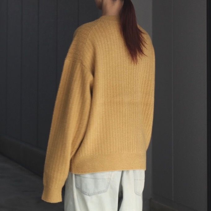【残り一点】WO/CA Rib Pullover