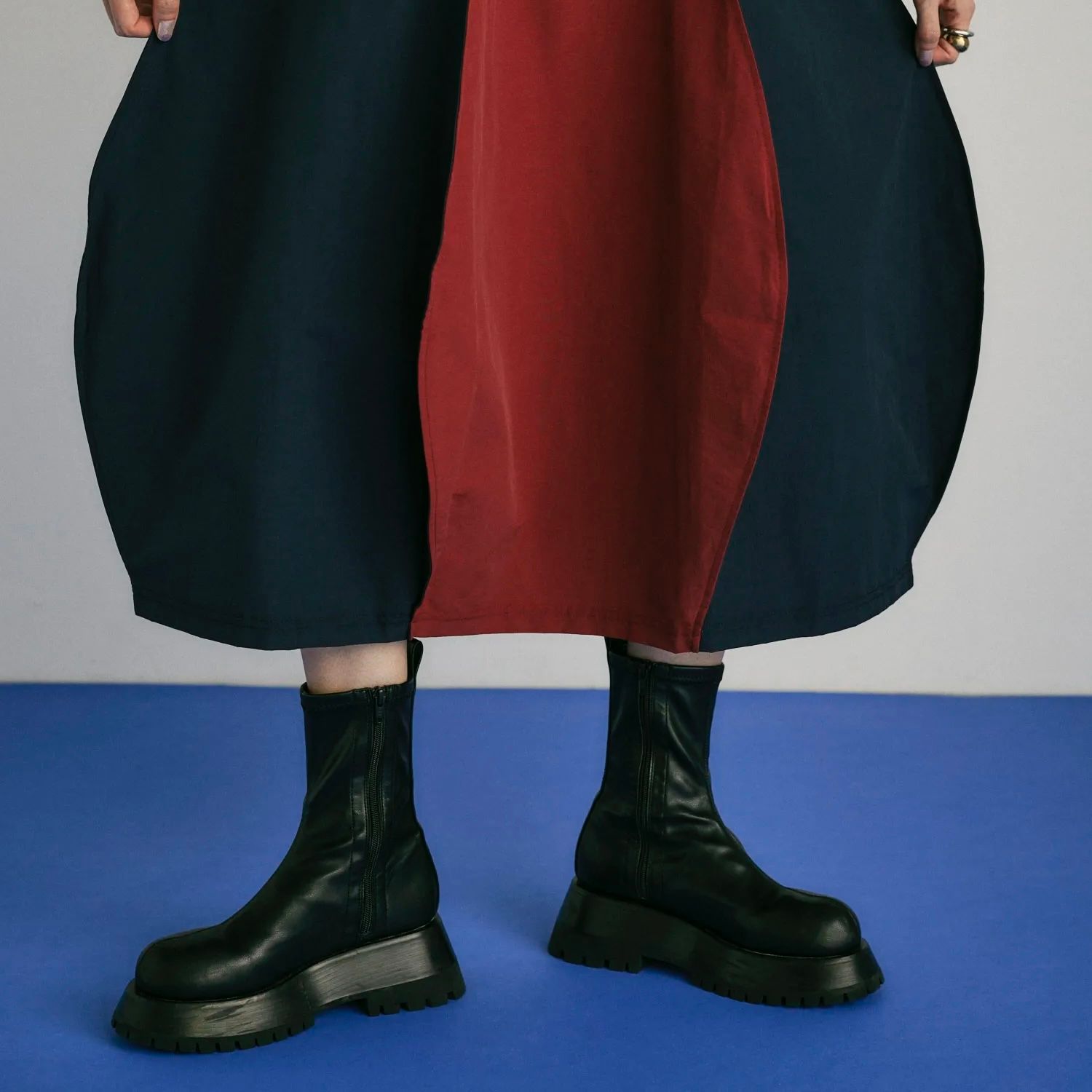 【残り一点】Ponte Docking Wave Dress