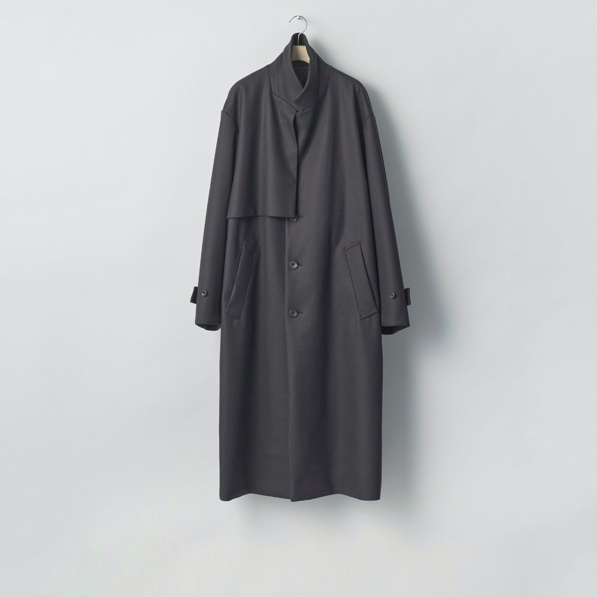 【残りわずか】Wool Melton Lay Chester Coat