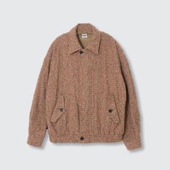 【残り一点】Needlepunched Cotton Plaid Drizzler Jacket