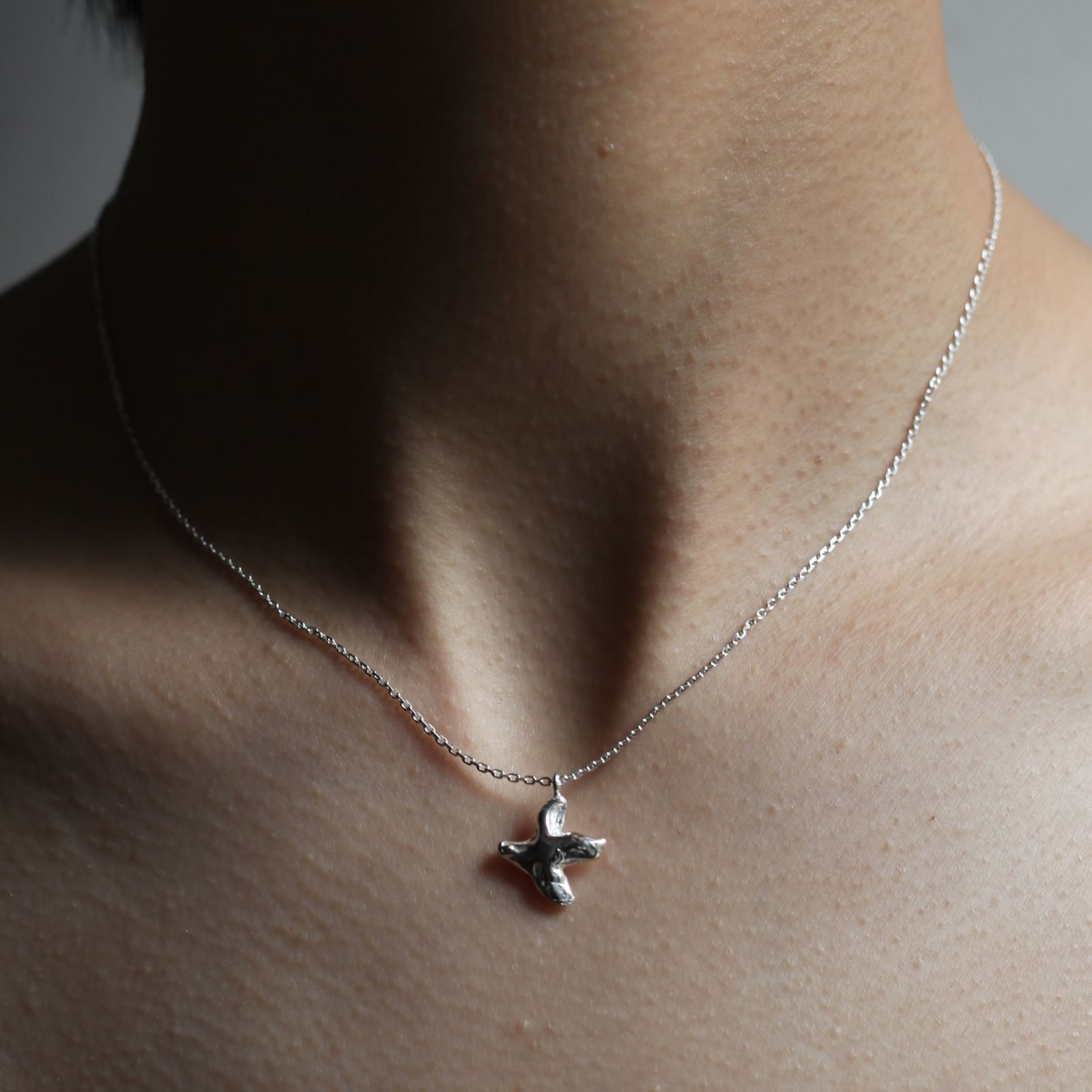 美品 IENA PREEK プリーク PIGEIN ネックレス シルバー